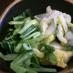 神戸牛丼　広重 - 2013.6.12　香の物も美味しい♪