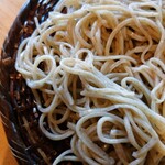 そばの実 千の松 - ◎黒の 松    ・・玄蕎麦かな