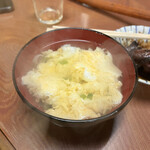 玉福食堂 - 卵スープ