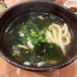 魚菜屋 常峰 - うどん（要予約ｗ）※メニューにはありません