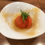 魚菜屋 常峰 - いつかのお通しトマト
