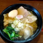 製麺工房 ドリーム - ワンタンメン＋煮卵