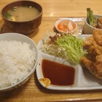 大納言 - ・とり天定食 800円
