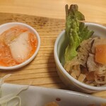 大納言 - ・基地星大根とキムチ