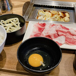 Yakiniku Raiku - 国産牛すき焼きセット