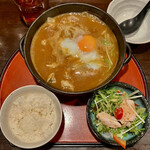 赤坂うのあん - カレーうどん1000円をラーメンに変更