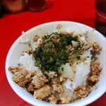 ラーメン 厚木家 - ライス。（まぶし）¥150