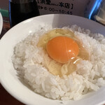 浜堂ラーメン - 卵かけご飯￥200