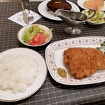 洋食キムラ - ポークカツセット