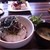 hole hole cafe＆diner - 料理写真:鮪とアボカド丼(お味噌汁付)¥880- ココナッツラテ¥250-