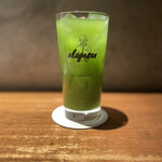 炭焼 おかげさん - 宇治抹茶ハイ