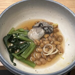 Tachinomi Banpaiya - かき納豆。