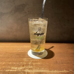 炭焼 おかげさん - 柚子角ハイボール