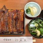 うなぎ割烹山田 - じか重肝吸い付き （上）4,300