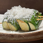 炭焼 おかげさん - ズッキーニベコリーのチーズ