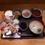 秋葉原旨い魚と焼酎.地酒 美味研鑽 TETSU - 極上海鮮丼スペシャル２２００円→１６５０円