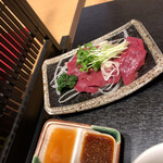 天龍 - これ美味しかった〜   牛シンゾウ刺身