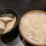 天龍 - 味噌汁の中身は椎茸