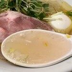 麺屋 Hulu-lu - 塩Sobaのスープ