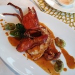 Le Vent Vert - ホテルそよかぜ
      
      オマール海老のロースト
      ソースアメリケーヌ