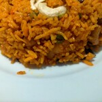 インド料理 ラジャン - ビリヤニは長粒米(*•̀ᴗ•́*)و　今回でタイ米終わり。次はインド米へ(๑°o°๑)