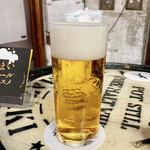 ビールスタンド重富 - 一度つぎです。（2023.2 byジプシーくん）