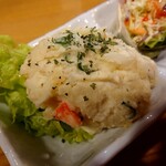 宵っ張り かけや - 惣菜３種盛りのポテトサラダ