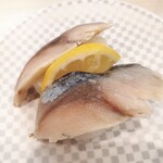 魚べい - 金華さば２貫１６０円