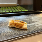 松寿司 - 煮穴子。夏は良いのが入らなかった、と煮鰻が続いた松寿司さんの真骨頂(^-^)-☆