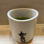 松寿司 - 松寿司さんはお茶も美味です。