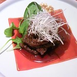 島之内 一陽 - ナガス鯨の生姜焼き