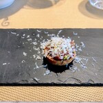 La Brianza - 馬肉タルタルシュー仕立て。