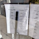 La Brianza - この日のメニュー。メニューは随時変わっていきます