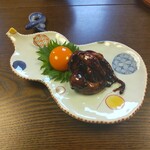 うなぎ亭 友栄 - 肝焼き＝割きたての肝ーたれ味