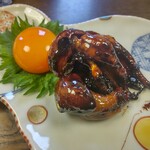 うなぎ亭 友栄 - 肝焼き＝割きたての肝ーたれ味