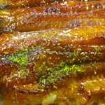 うなぎ亭 友栄 - うな重、本日の鰻は、山椒がよく合う鰻でした。