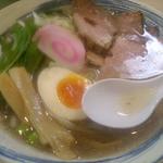 晴 - ★冷しラーメン しお(オススメ！)