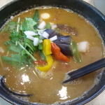 晴 - スープカレー麺