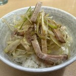煮干鰮らーめん 圓 - 【再訪】ネギチャー丼