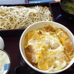 Hiratsuka Kyouka - かつ丼セット（そば大盛り）
