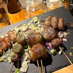酒場TASUKAKE - 野菜肉巻串