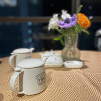 全聚徳 新宿店 - ホットティーTWGが可愛い