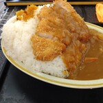 ドライブインきんかい - カツカレー大盛