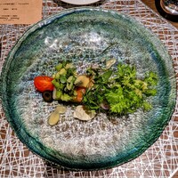 カジュアルフレンチ　アミー - 季節野菜のテリーヌ 自家製スモークサーモン