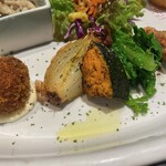 みも座 - グリルした野菜も美味しさが凝縮して美味