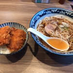 斗香庵 OJIMA - タレカツと中華そば