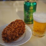 小麦の奴隷 - カレーパンにはビール♪