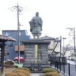 額堂 - 法華経寺　日蓮上人像