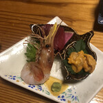 郷土料理 おが - ボタン海老とうに