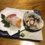 郷土料理 おが - ホタテと北寄貝